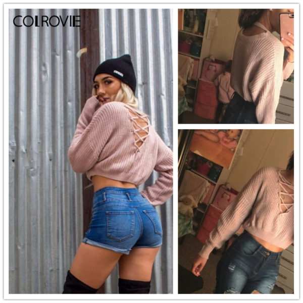 COLROVIE-Pink-Korean-Criss-Cross-V-Back-Winter-Crop-Knitted-Sweater-Women-Clothes-2018-Autumn-Pullover-4.jpg