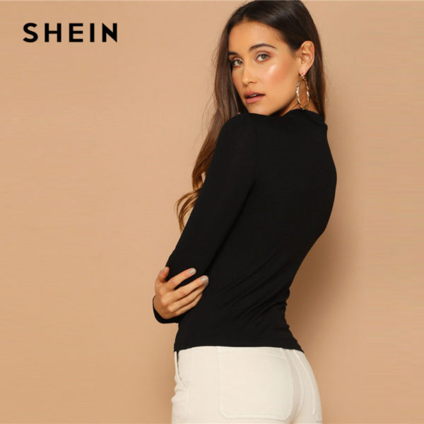 SHEIN-Spring-Lady-Black-Solid-Form-Slim-Fit-Tee-Women-Highstreet-Stand-Collar-Mock-Neck-Casual-1.jpg