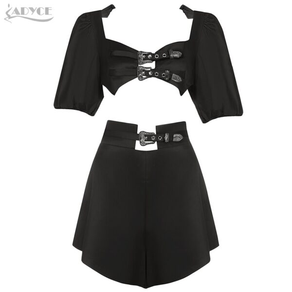 Adyce-2021-New-Summer-Women-Fashion-Sashes-Black-2-Two-Pieces-Sets-Sexy-Short-Sleeve-Tops-4.jpg