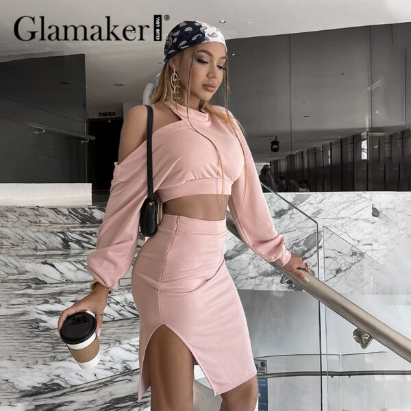 Glamaker-Pink-off-shoulder-Christmas-dinner-party-skirts-sets-Women-elegant-cropped-top-and-split-midi-3.jpg