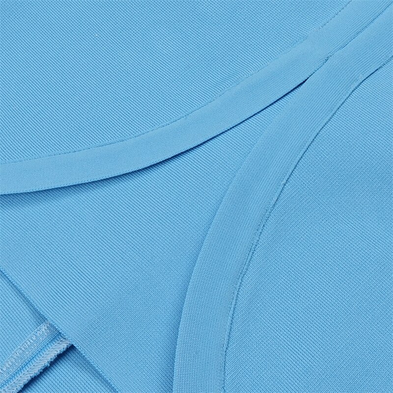 2022-Autumn-Fashion-Blue-White-Sleeveless-Suspender-Hollow-Waist-Women-Mini-Dress-High-Elastic-Bandage-Sexy-4