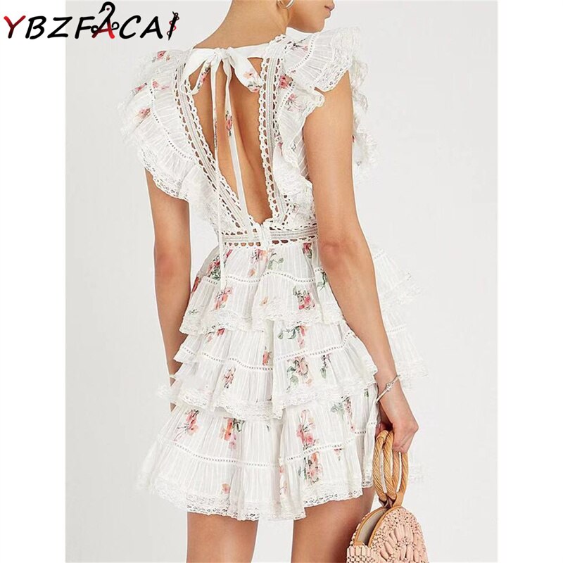 2022-Women-Summer-Fashion-Show-White-Lace-Dress-Lace-Ruffle-Print-Sleeveless-Backless-Dress-Embroidered-Holiday-1