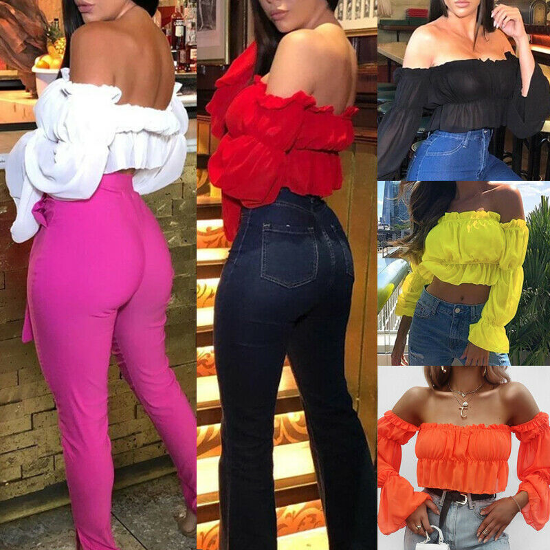 5-Colors-Women-Chiffon-Off-Shoulder-Casual-Summer-Autumn-Crop-Top-Blouse-Shirts-Female-Casual-Sexy-3
