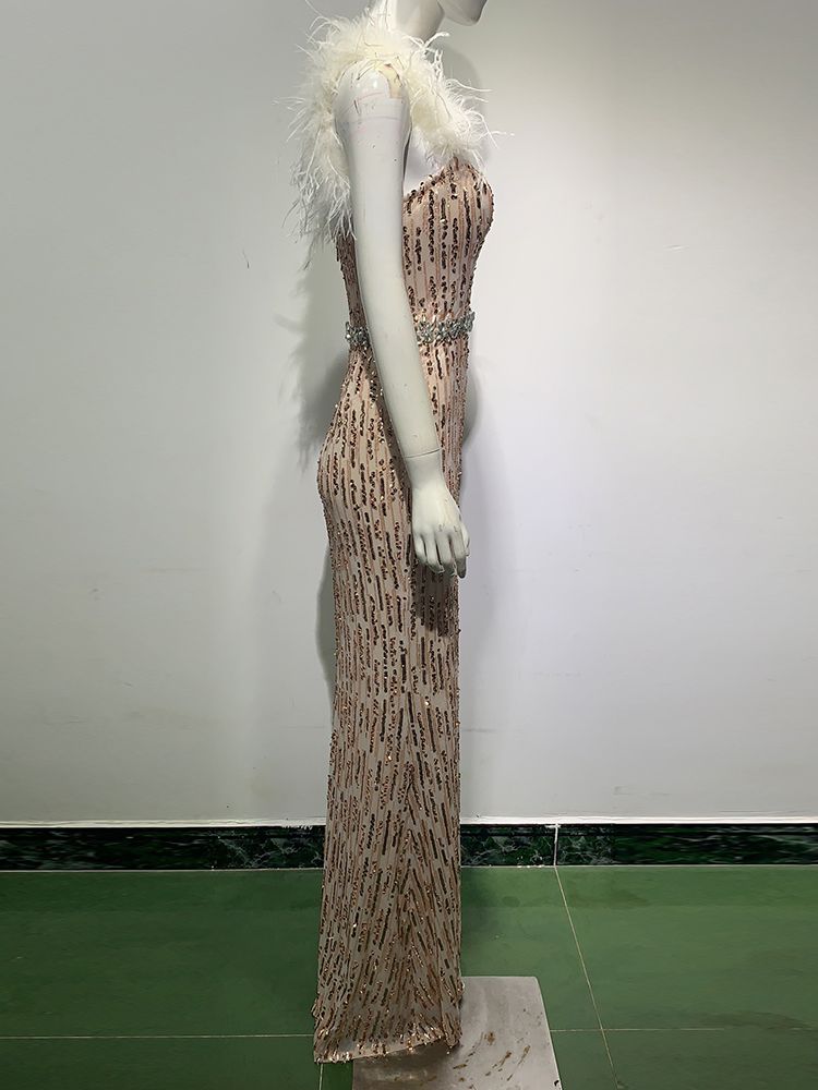 AiligouLadies-Sexy-Strapless-Beaded-Dress-Beaded-Sleeveless-Feather-Long-Dress-2022-Fashion-Luxury-Dubai-Feather-Party-2