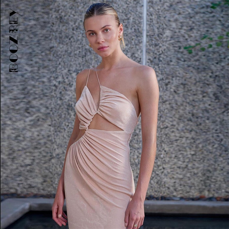 Boozrey-Solid-Hollow-Out-Sexy-Female-Dress-Summer-Bodycon-Elegant-Dresses-for-Women-2022-Party-Backless-3
