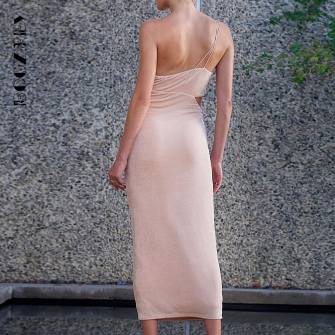 Boozrey-Solid-Hollow-Out-Sexy-Female-Dress-Summer-Bodycon-Elegant-Dresses-for-Women-2022-Party-Backless-4