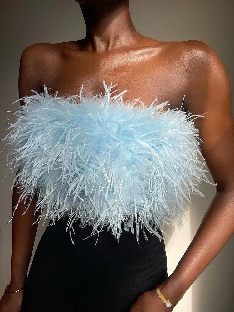 Cryptographic-Fluffy-Fur-Sexy-Strapless-Crop-Top-for-Women-Fairy-Grunge-Sleeveless-Backless-Cropped-Tube-Top-1