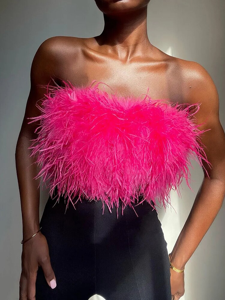 Cryptographic-Fluffy-Fur-Sexy-Strapless-Crop-Top-for-Women-Fairy-Grunge-Sleeveless-Backless-Cropped-Tube-Top-3