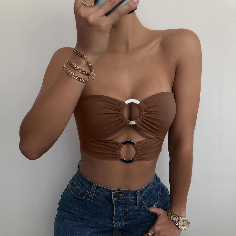 Cryptographic-Sexy-Strapless-Rings-Cut-Out-Crop-Tops-for-Women-Fashion-Chic-Sleeveless-Backless-Cropped-Top-2