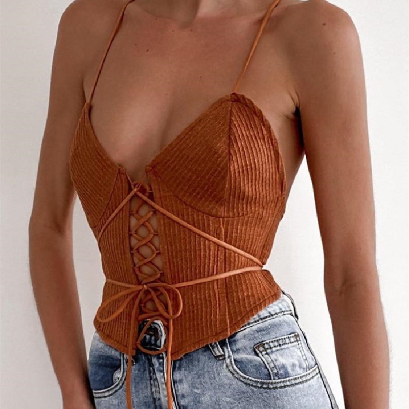 Cryptographic-Vintage-Fashion-Sexy-Bandage-Straps-Crop-Tops-Women-Elegant-Ribbed-Hollow-Out-Backless-Sleeveless-Top-3