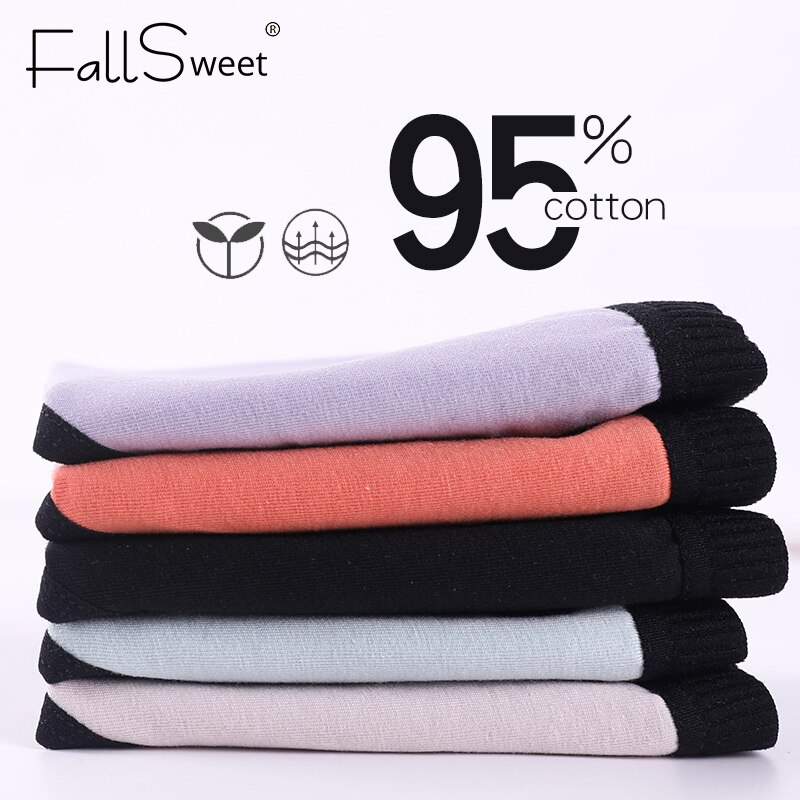 FallSweet-2-pcs-lot-Plus-Size-Cotton-Panties-Patchwork-Underwear-Women-Mid-Waist-Briefs-M-4XL-3