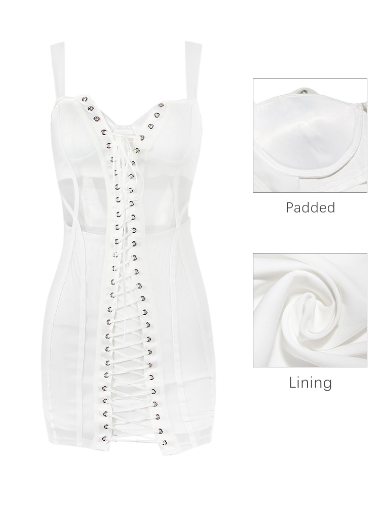 JillPeri-Party-Mini-Dress-White-Padded-Strappy-Adjustable-Camis-Satin-Mesh-Fashion-Sexy-Dress-See-Through-4