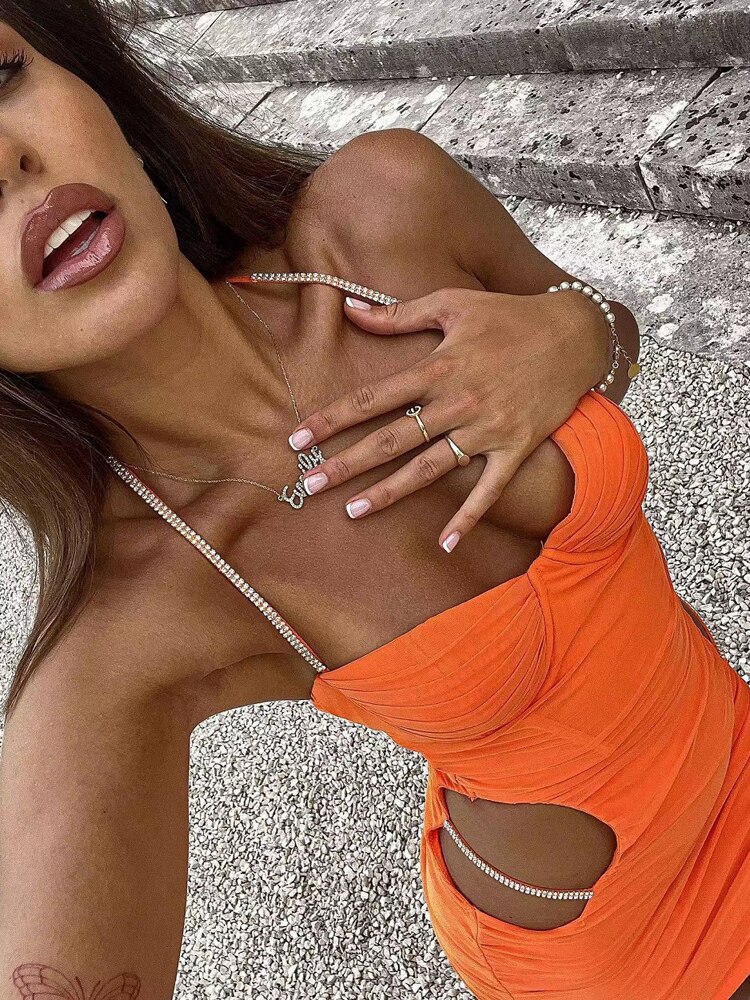 Karlofea-Cut-Out-Mesh-Ruched-Bodycon-Orange-Mini-Dress-Summer-Beach-Vacation-Outfits-Women-Clothing-Sexy-3