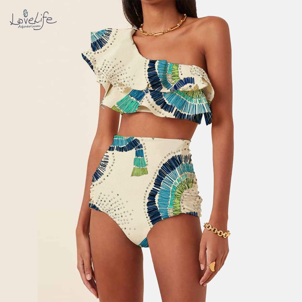 One-Shoulder-Embroidered-Printed-Ruffled-Push-Up-Micro-Swimsuit-Two-Pieces-Plus-Tankini-Women-Swimming-Suits-1