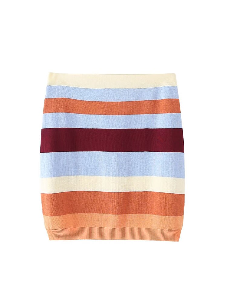 PB-ZA-Women-s-Clothing-22022-Summer-New-Fashion-Rainbow-Striped-Knit-Suit-Retro-Women-s-5