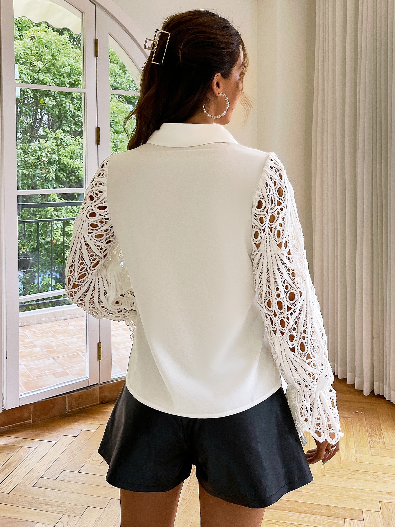 Simplee-Hollow-out-long-sleeves-sexy-white-shirt-women-Elegant-lace-patchwork-blouse-2022-Female-ruffle-5