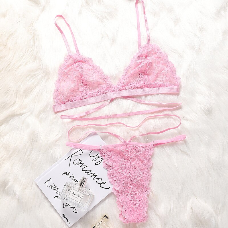 TERMEZY-Sexy-Lingerie-Women-s-Underwear-Lace-Erotic-Brassiere-Female-Underwear-Pink-Bra-Panties-Set-G-3