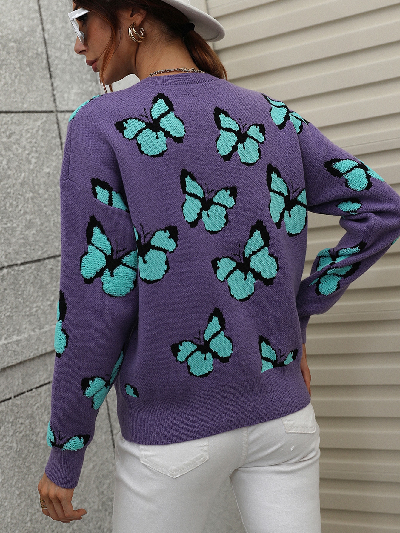 Y2K-Butterfly-Print-Sweater-Women-Long-Sleeve-Knitted-Sweaters-Autumn-Winter-Pullover-Chic-Ladies-Tops-Loose-5
