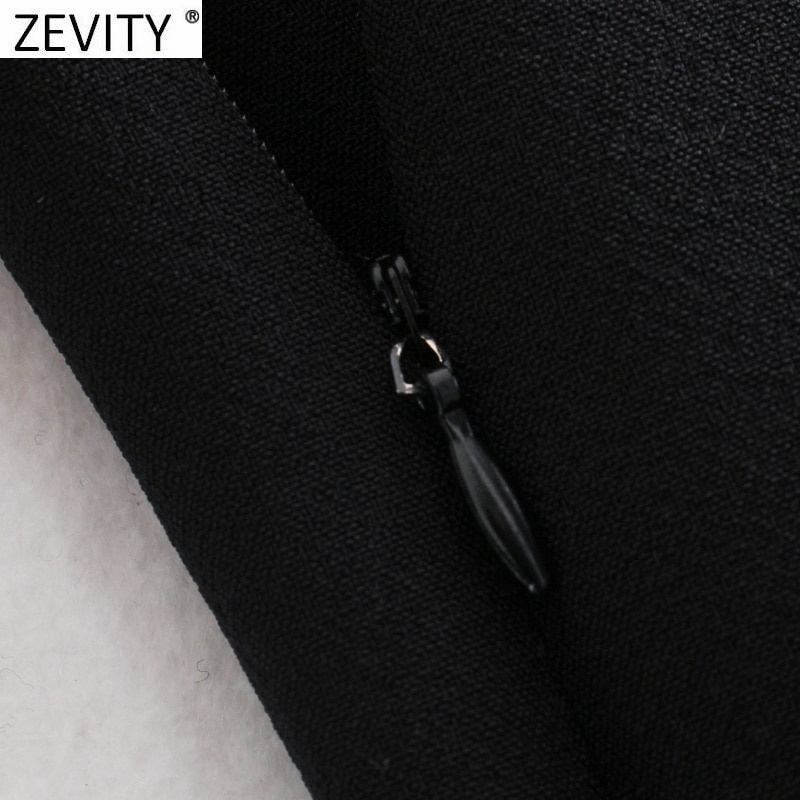 Zevity-New-Women-High-Street-Artificial-Gem-Tassel-Decoration-Mini-Skirt-Faldas-Mujer-Lady-Chic-Side-5