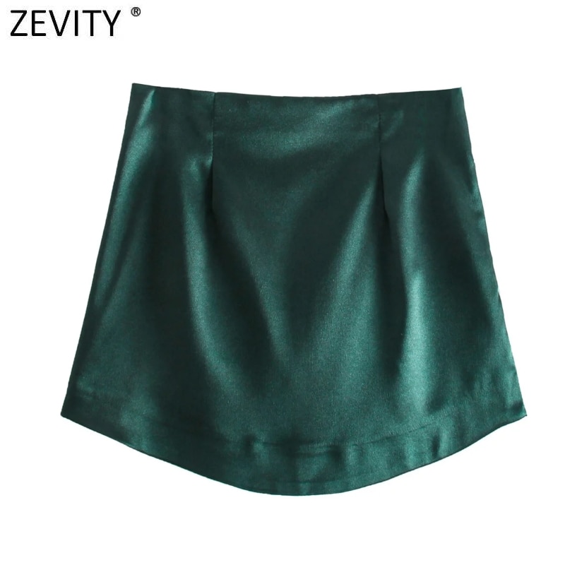 Zevity-Women-High-Street-Solid-Color-Side-Zipper-Sexy-Mini-Skirt-Faldas-Mujer-Ladies-Light-Soft-1
