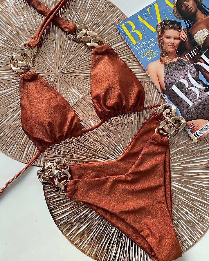 Custom-DIY-Biquini-Newest-Sexy-Inspired-Designer-Swimwear-bikini-gold-chains-brown-white-black-bathing-suits-1