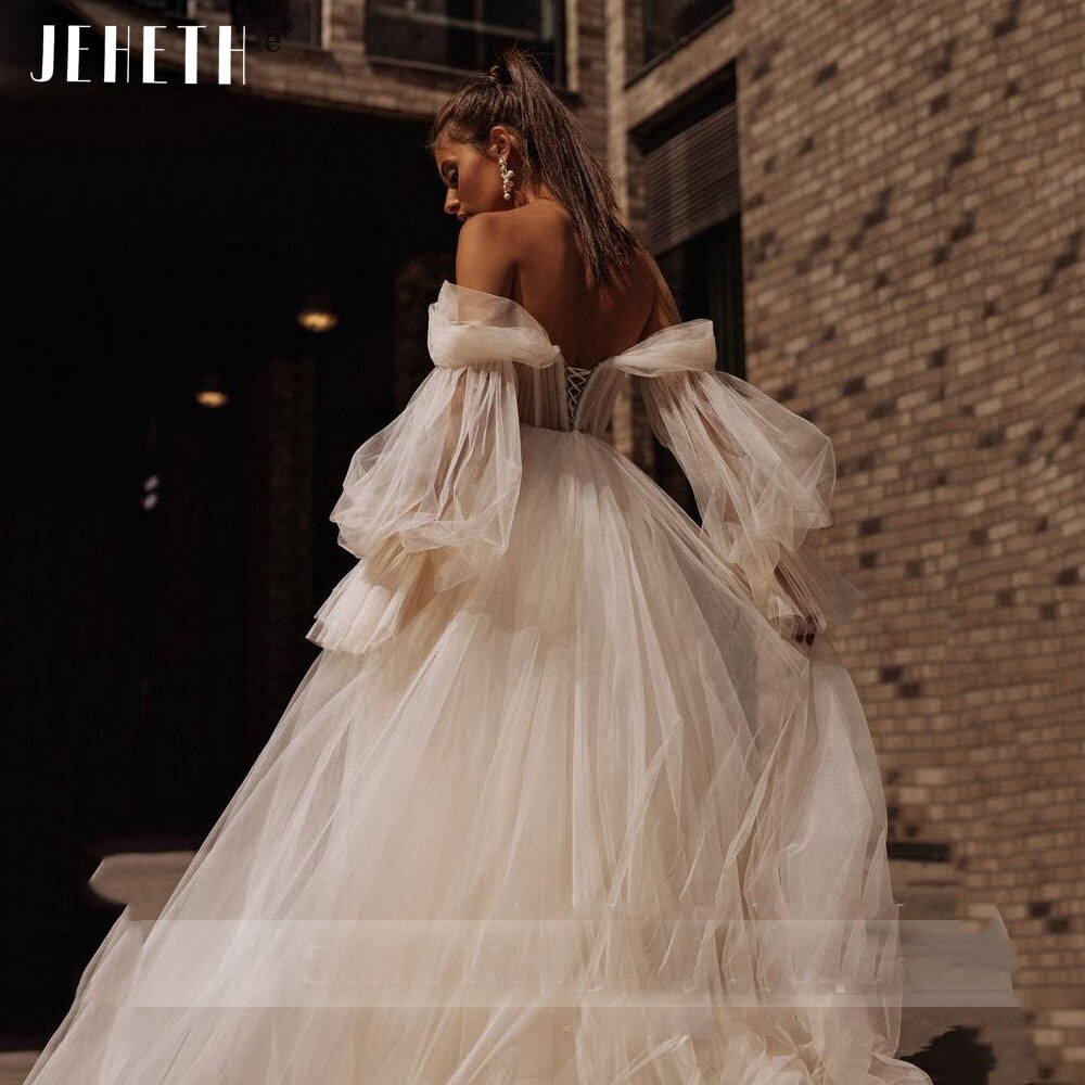 JEHETH-Charming-Long-Sleeves-Sweetheart-Tulle-Wedding-Dress-Sexy-Backless-A-Line-Off-Shoulder-Bridal-Gown-2