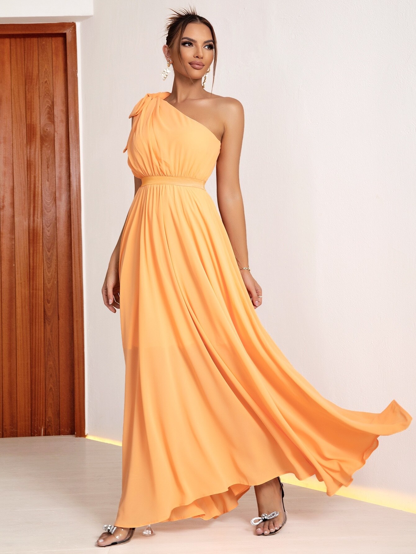 Yissang-Tie-One-Shoulder-Maxi-Dress-2
