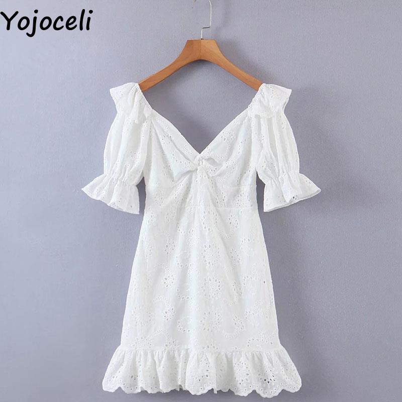 Yojoceli-Elegant-ruffle-floral-embroidery-white-lace-dress-Summer-women-casual-short-dress-Sweet-cute-beach-4