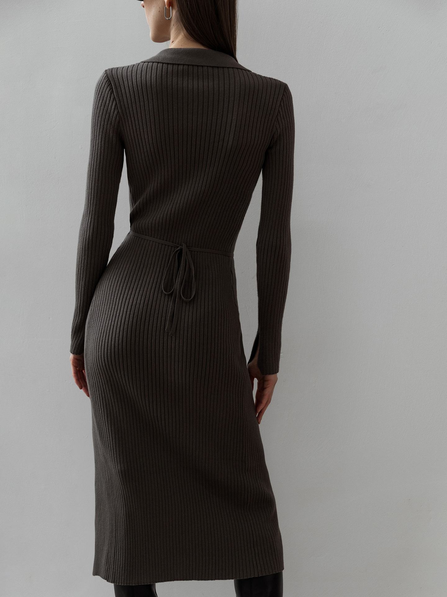Cryptographic-Cotton-Elegant-Knitted-Midi-Dress-Women-Long-Sleeve-Wrap-Tie-Up-Sweater-Dresses-Party-Club-5