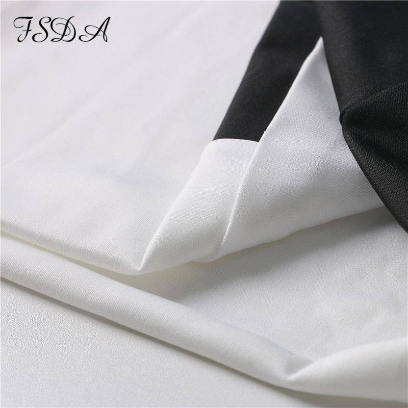 FSDA-Patchwork-Elegant-Dress-Women-Long-Sleeve-Autumn-Winter-Mini-Black-White-O-Neck-2021-Sexy-5