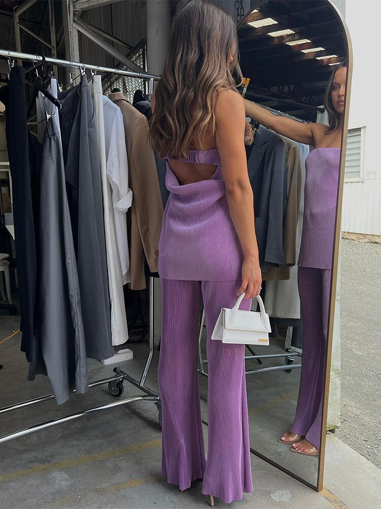 Fantoye-Sexy-Strapless-Pant-Sets-Women-Purple-Backless-Crop-Tops-Loose-Wide-Leg-Trousers-Suit-Casual-3