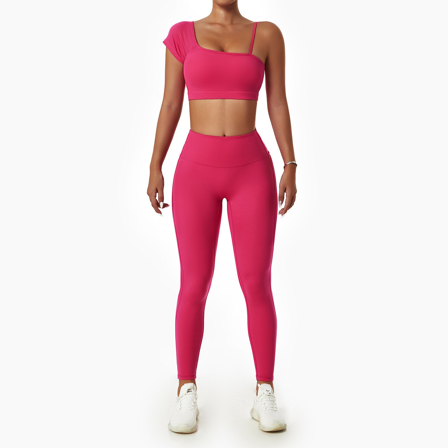 2PCS-Seamless-Yoga-Set-Tracksuit-Workout-Outfits-for-Women-Sport-Bra-High-Waist-Shorts-Yoga-Leggings-4