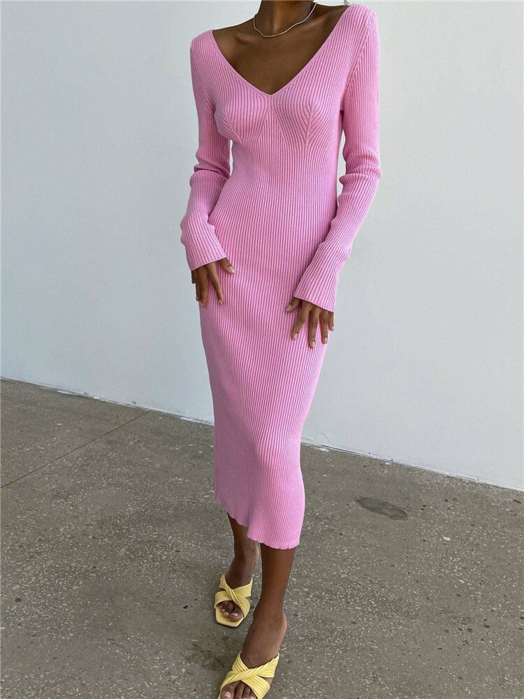Autumn-Winter-Knitted-Bodycon-Dress-for-Women-Elegant-Lilac-Long-Sleeve-Casual-Midi-Dress-Sexy-Backless-1