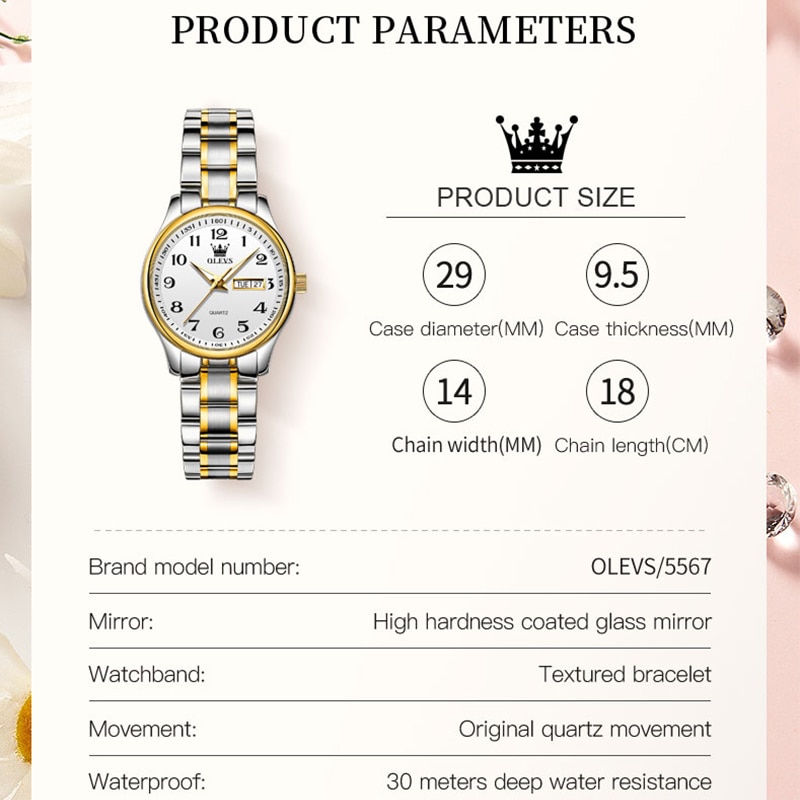 OLEVS-Women-s-Wrist-watch-Original-Luxury-Watches-for-Ladies-Waterproof-Stainless-Steel-Quartz-Woman-Wristwatch-4