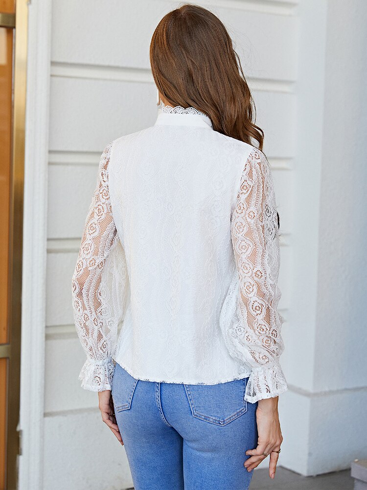 Simplee-Elegant-Women-Hollow-Out-Lantern-Sleeves-White-Lace-Shirts-Office-Lady-Long-Sleeves-Blouses-Female-5