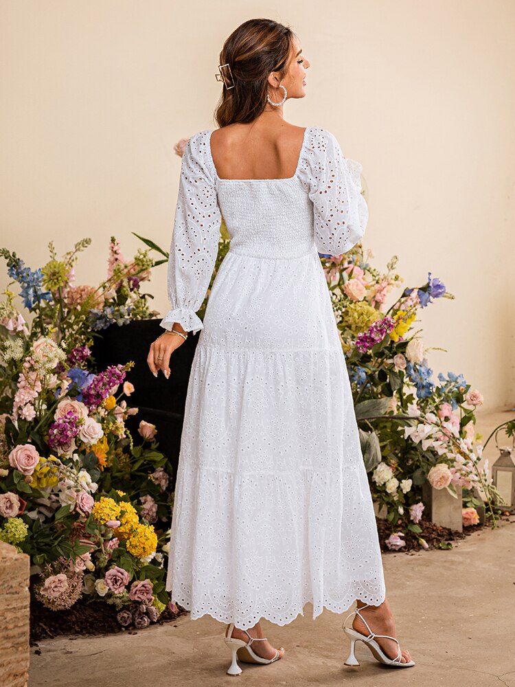 Simplee-Women-Elegant-Lantern-Sleeves-Lace-Dress-2022-Off-Shoulder-Party-Hollow-Out-Long-Vestidos-Sexy-5