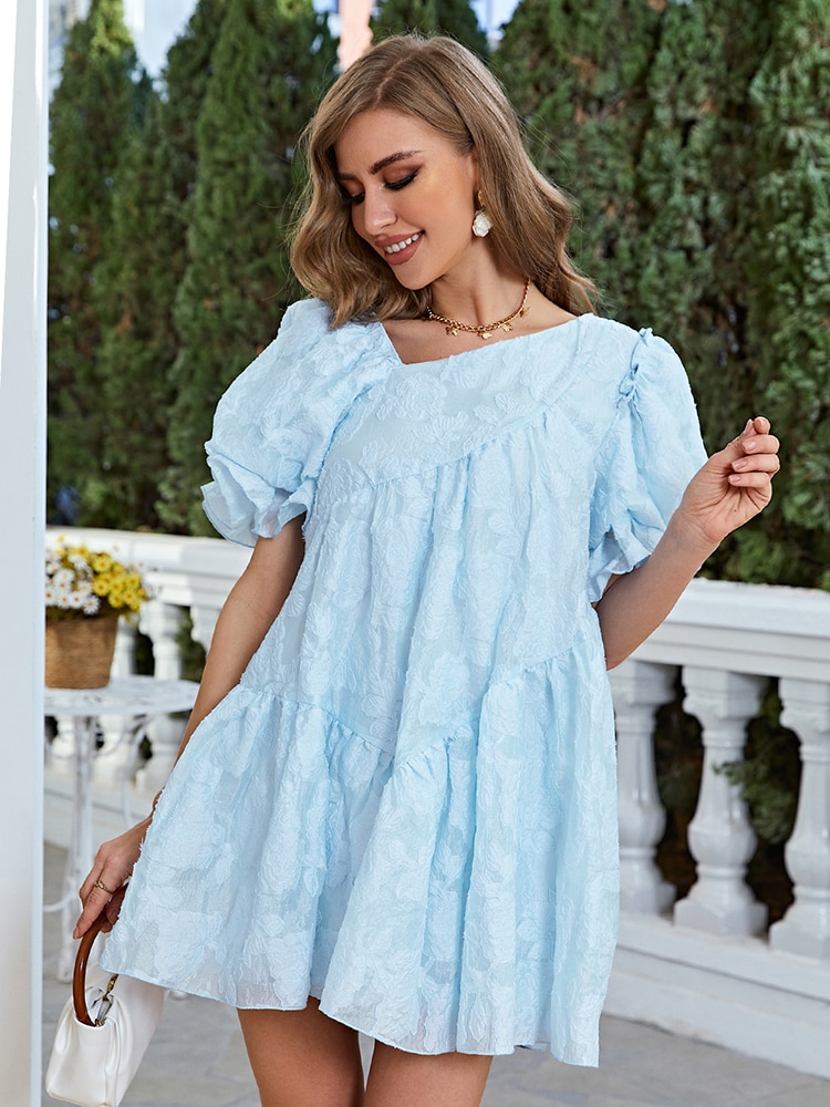 Simplee-Women-Mini-Short-Sleeves-Dresses-2023-Spring-Female-Casual-Puff-Sleeve-Vestidos-Office-Lady-Patchwork-2