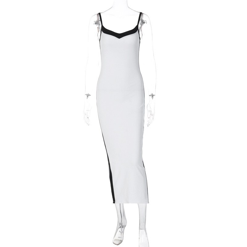 Ueteey-Patchwork-V-Neck-Midi-Sexy-Backless-Dress-Party-Women-Spaghetti-Strap-2022-Summer-Elegant-Dress-4