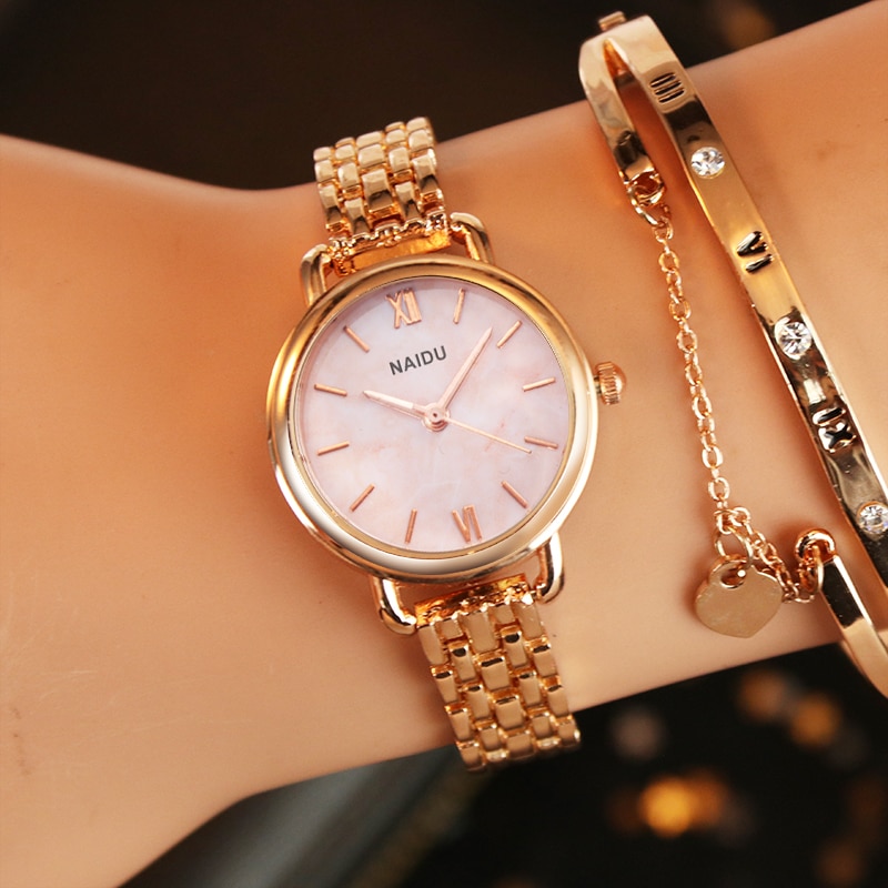 Women-Watches-New-NAIDU-Rose-gold-Silver-Ladies-Bracelet-Watch-womens-quartz-dress-wristwatch-feminino-reloj-1