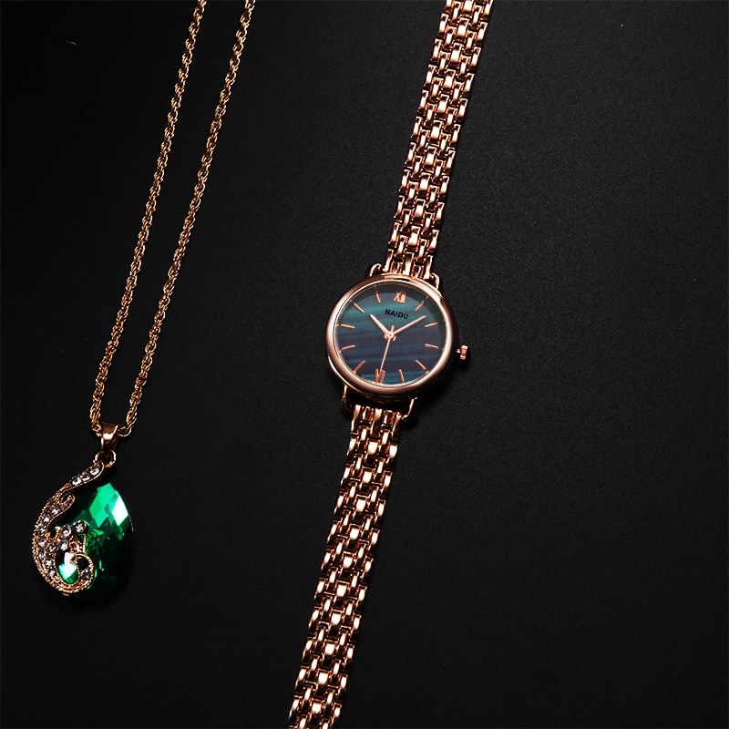 Women-Watches-New-NAIDU-Rose-gold-Silver-Ladies-Bracelet-Watch-womens-quartz-dress-wristwatch-feminino-reloj-3