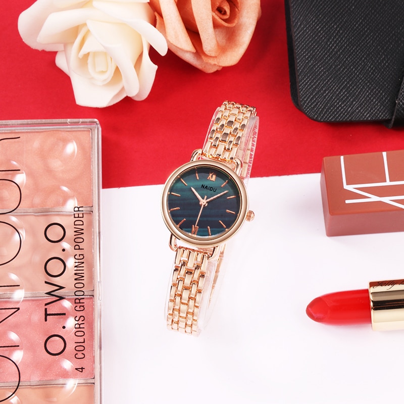 Women-Watches-New-NAIDU-Rose-gold-Silver-Ladies-Bracelet-Watch-womens-quartz-dress-wristwatch-feminino-reloj-4