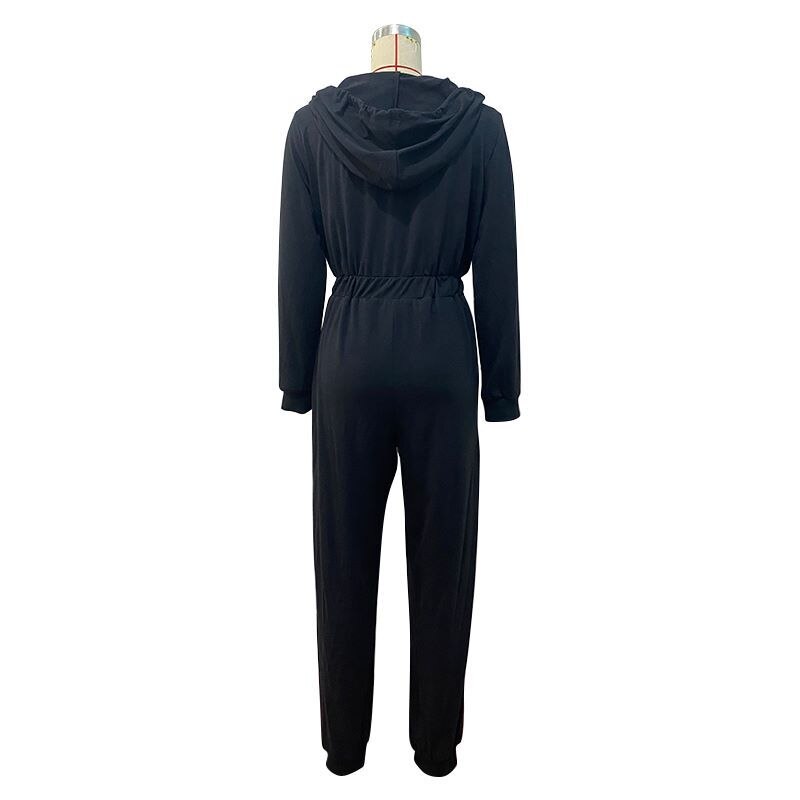LIYONG-Women-Jumpsuit-Fashion-Zipper-V-Neck-Hooded-Long-Sleeve-Solid-Color-Nipped-Waist-Casual-With-5