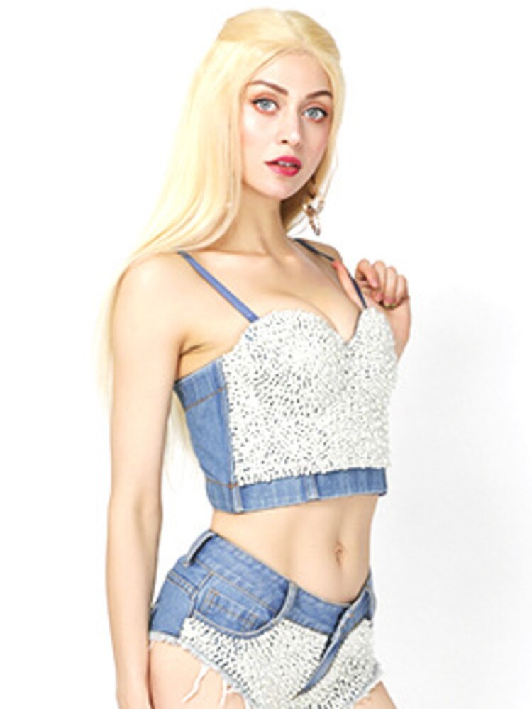 DEAT-Fashion-Sexy-Women-s-Short-Camis-Slim-Thin-Strap-Backless-Pearl-Blue-Denim-Cotton-Sling-3